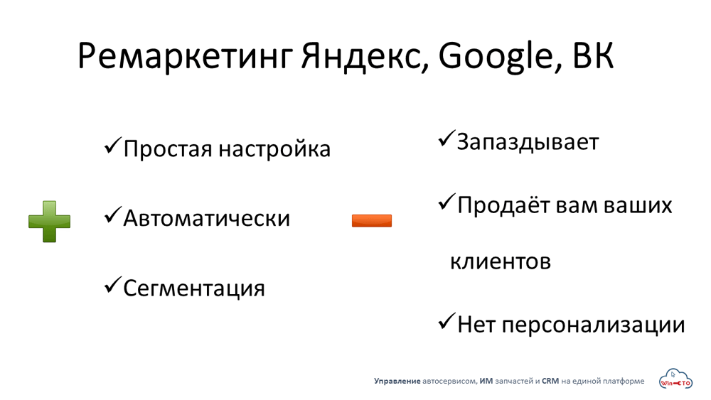 Ремаркетинг Яндекс Google ВК простая настройка сегментация  в Орске